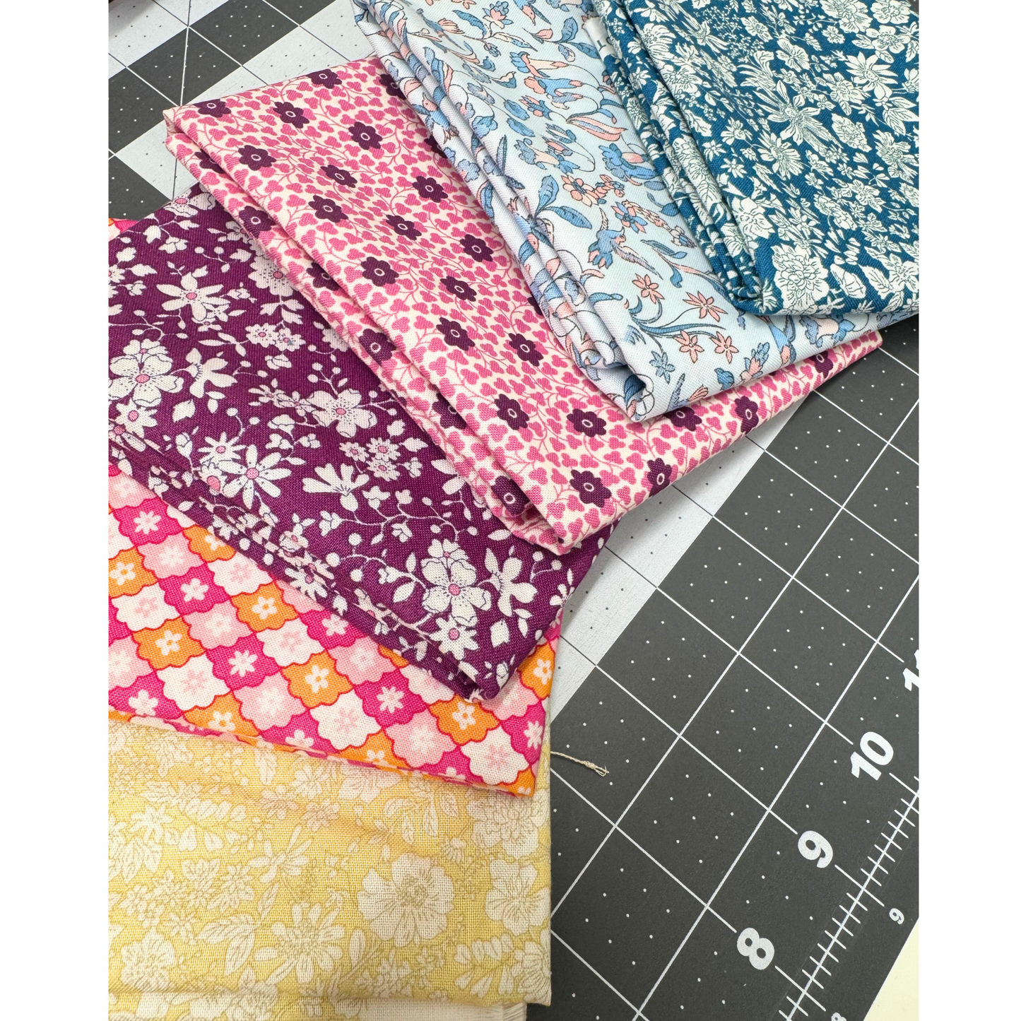 Liberty Quilting Cotton Fat Quarters 6 Pack - Birds Song - Bundle 2