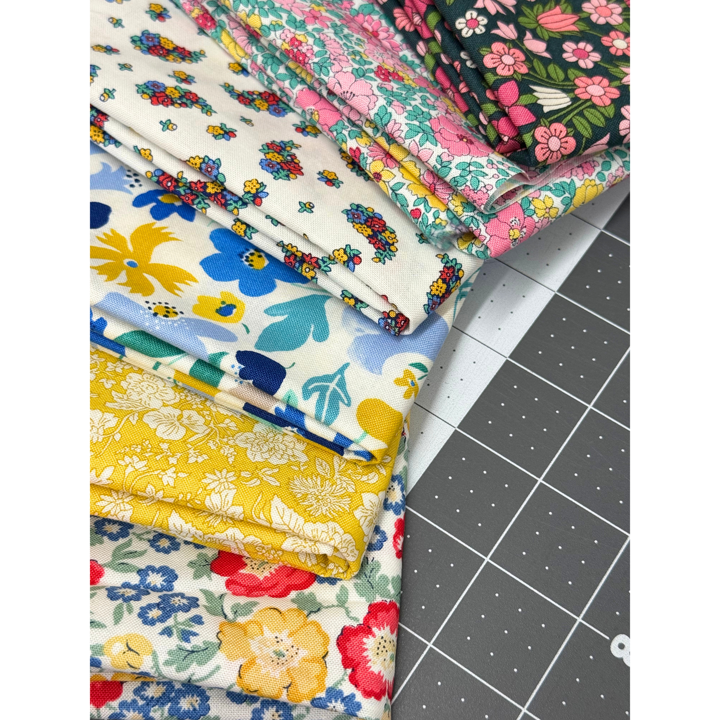 Liberty Quilting Cotton Fat Quarters 6 Pack - Garden Party - Bundle 3