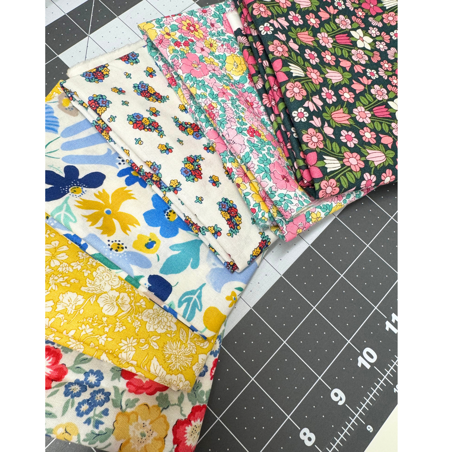 Liberty Quilting Cotton Fat Quarters 6 Pack - Garden Party - Bundle 3