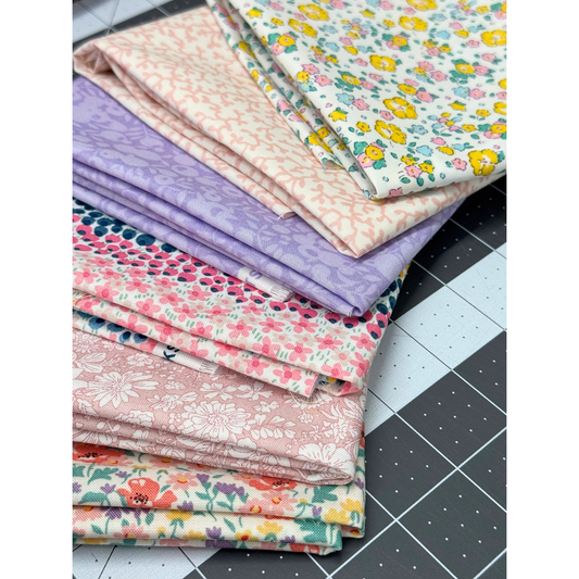 Liberty Quilting Cotton Fat Quarters 6 Pack - Flowery Daze - Bundle 4