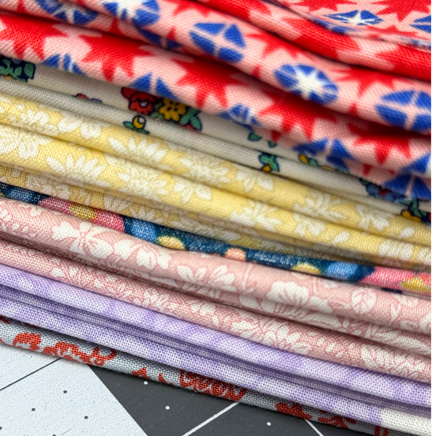 Liberty Quilting Cotton Fat Quarters 6 Pack - Mystery Bundle