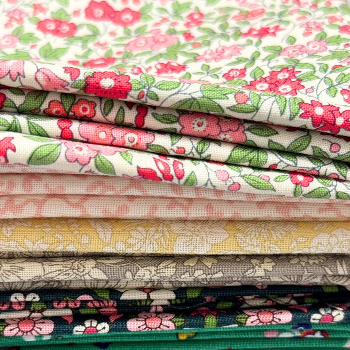 Liberty Quilting Cotton Fat Quarters 6 Pack - Mystery Bundle