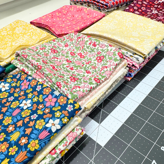 Liberty Quilting Cotton Fat Quarters 6 Pack - Mystery Bundle