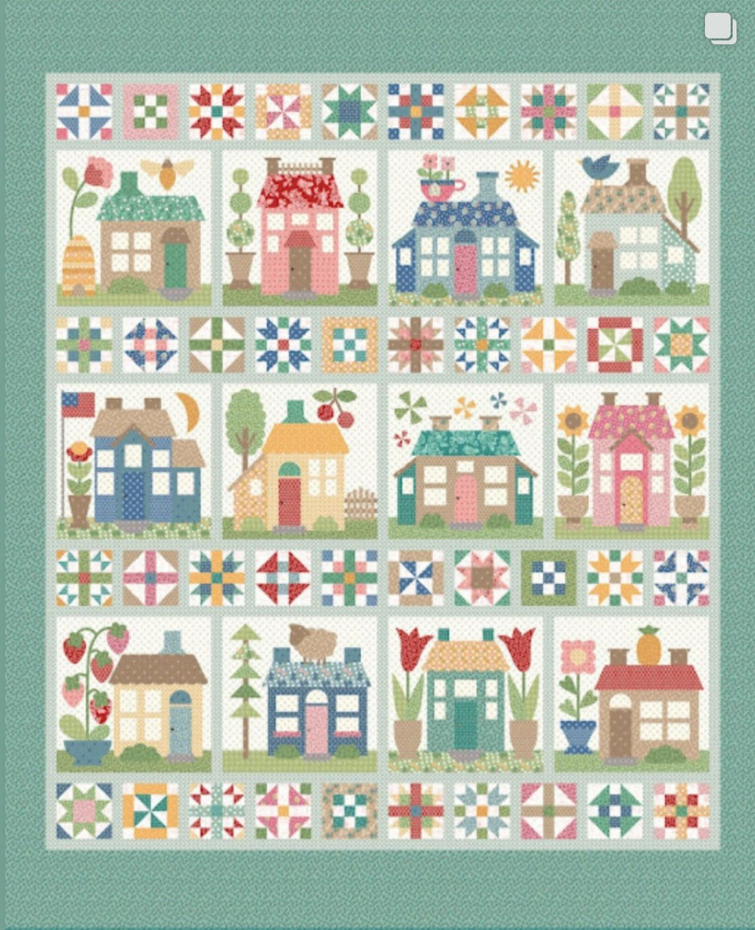 Home Town Quilt Sew Along 6 Month Check In