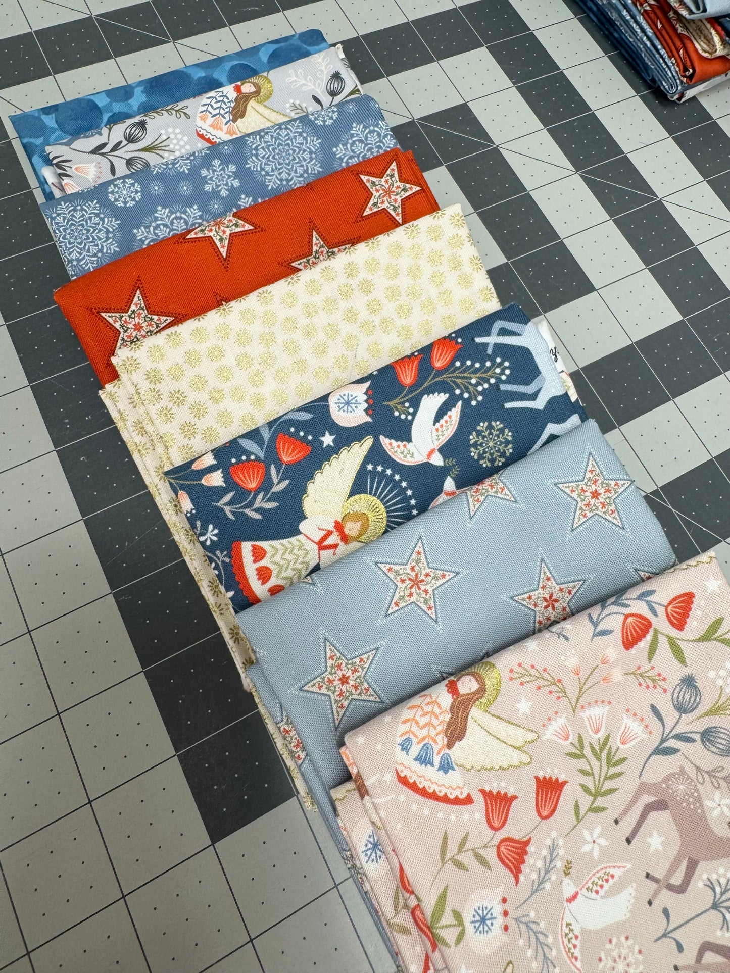 Lewis & Irene Peace and Joy 8 Fat Quarter Bundle