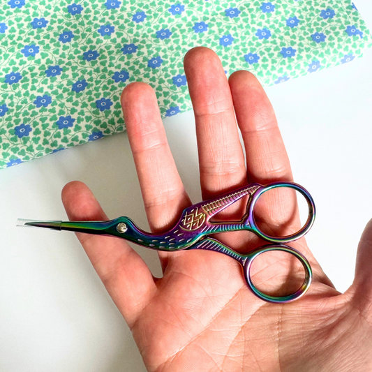 LARGE Stork Sewing Scissors