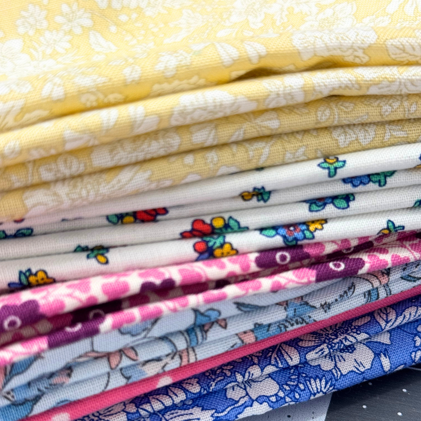 Liberty Quilting Cotton Fat Quarters 6 Pack - Mystery Bundle