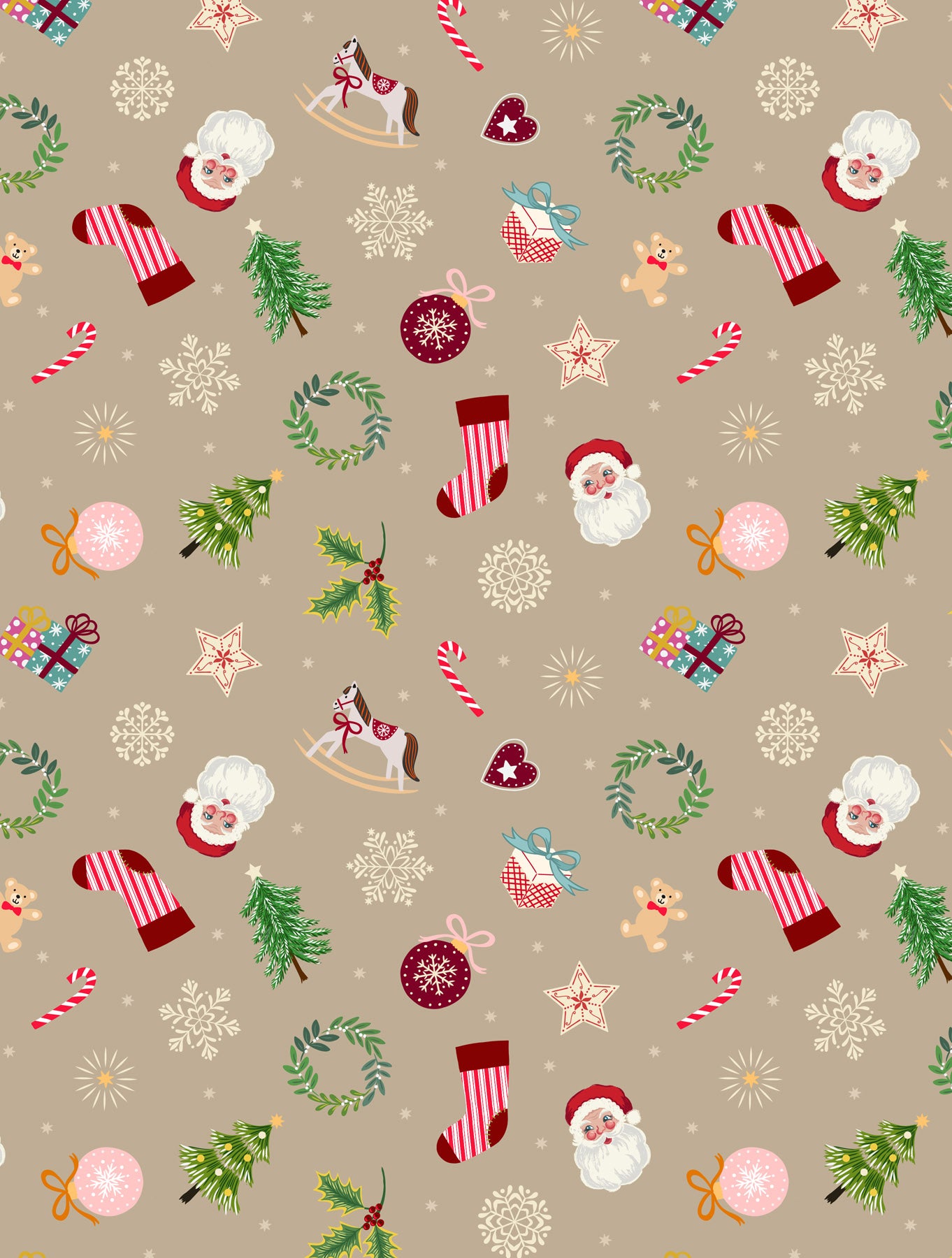 Lewis & Irene Oh Christmas Tree 8 Fat Quarter Bundle