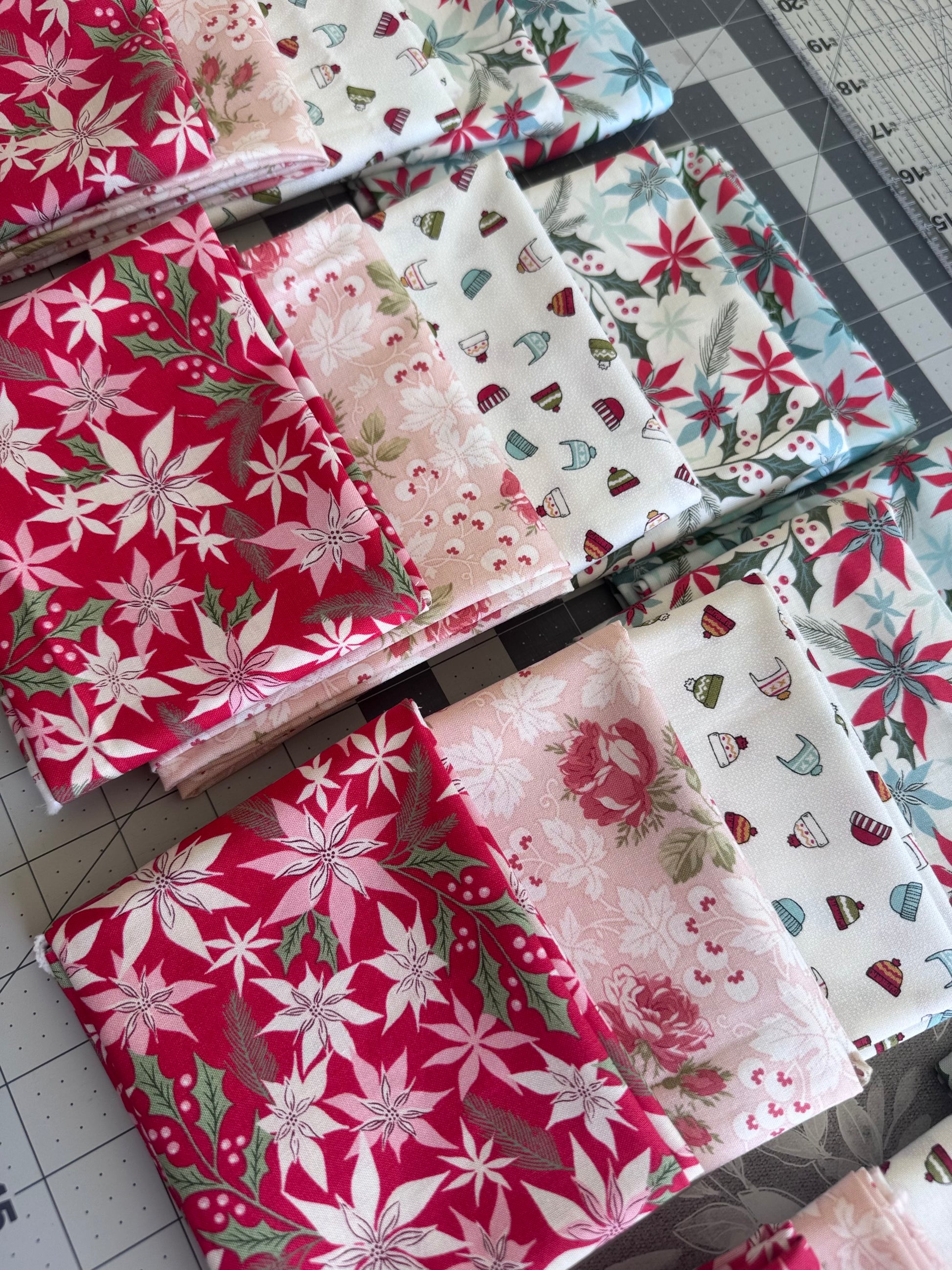 Moda quilting fabric bundle for quilting