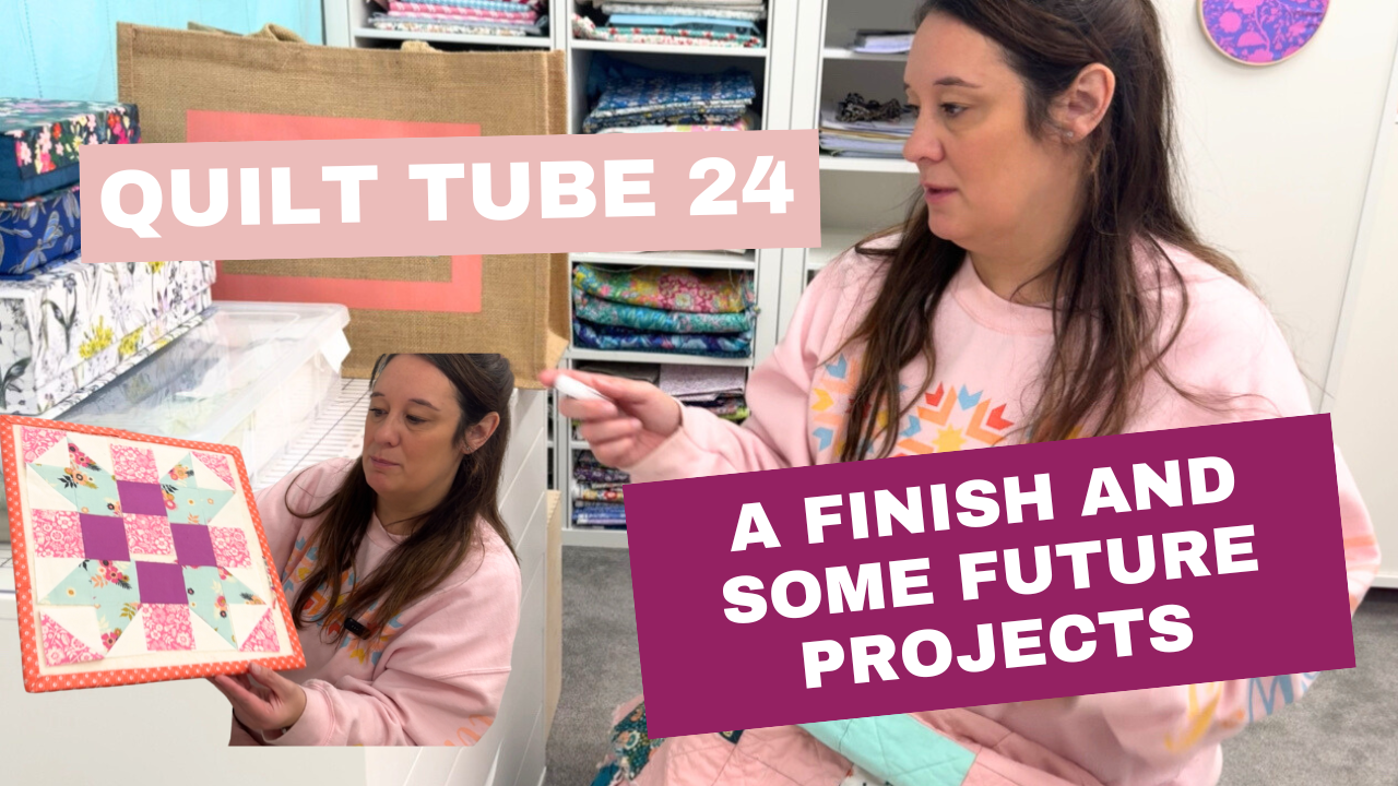 Load video: Beginner quilter Quilt Tube series