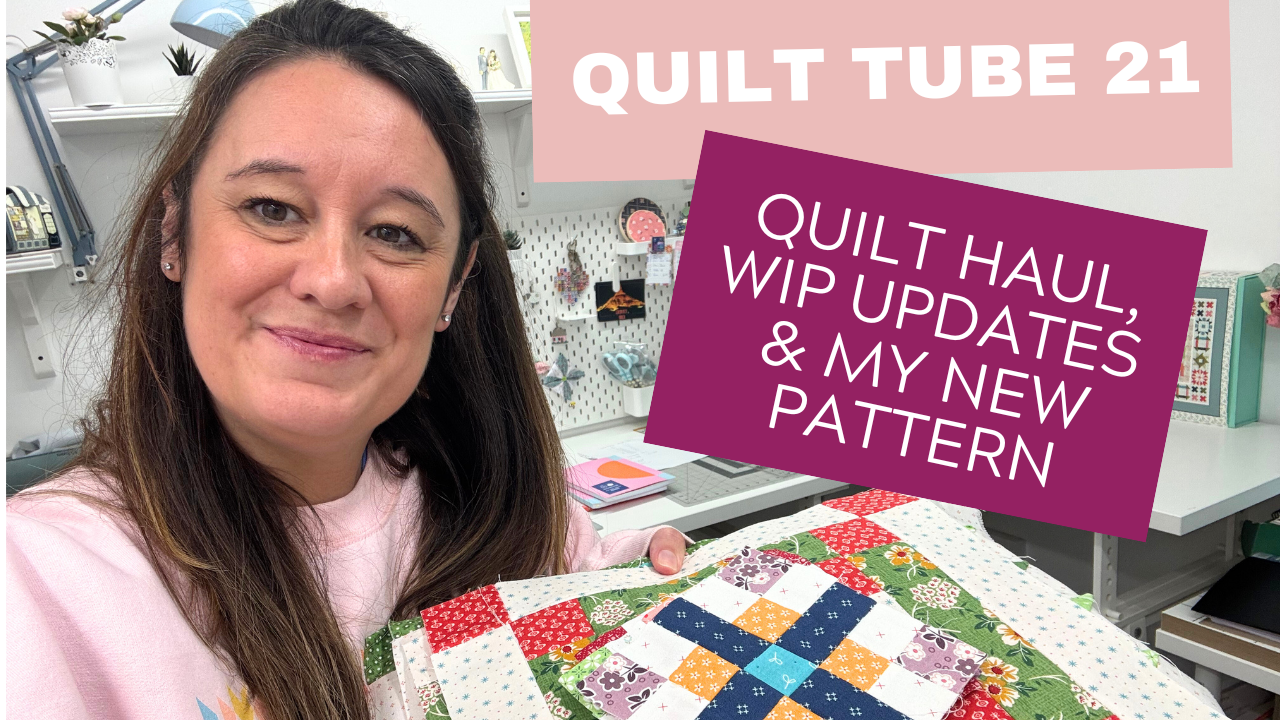 Load video: quilt haul and wip updates